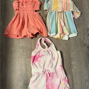 Design History Pink Tie-Dye Jumpsuit